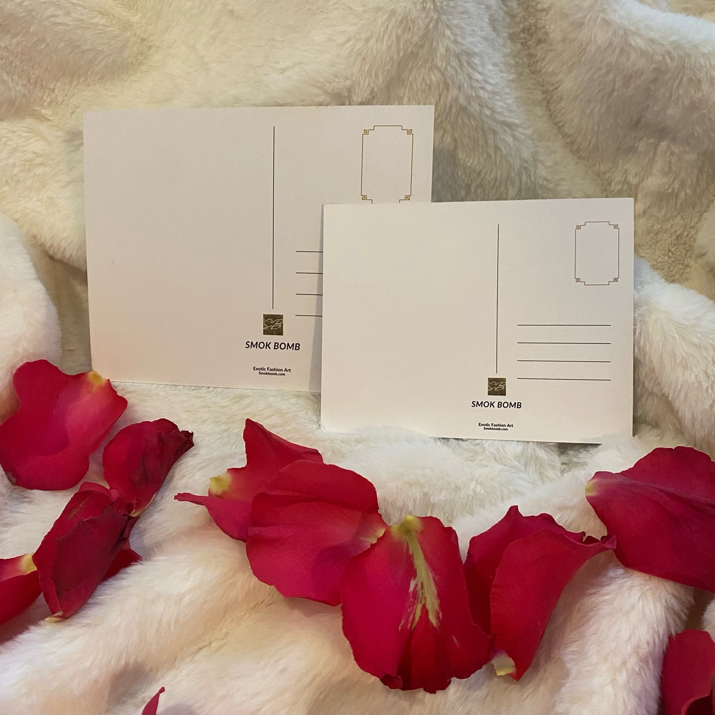 Pink Flower Postcards